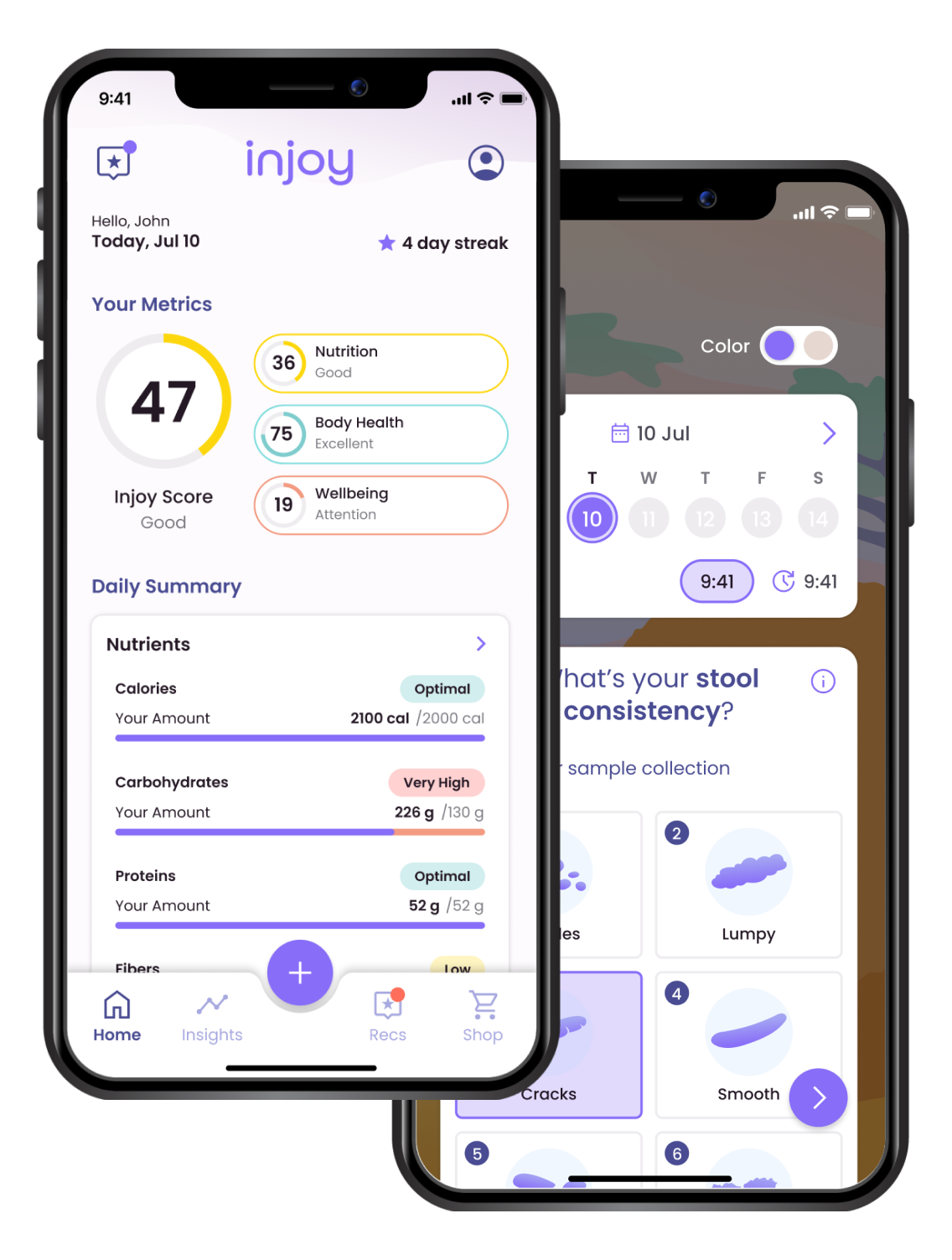Injoy | Gut Health Tracking and Microbiome Testing