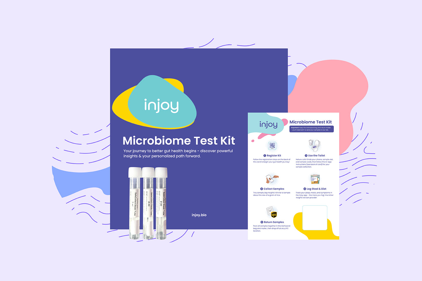 3 Sample Microbiome Test Kit